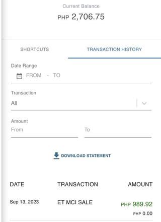 METROBANK ET MCI SALE : r/PHCreditCards .